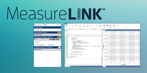 MeasureLINK control software