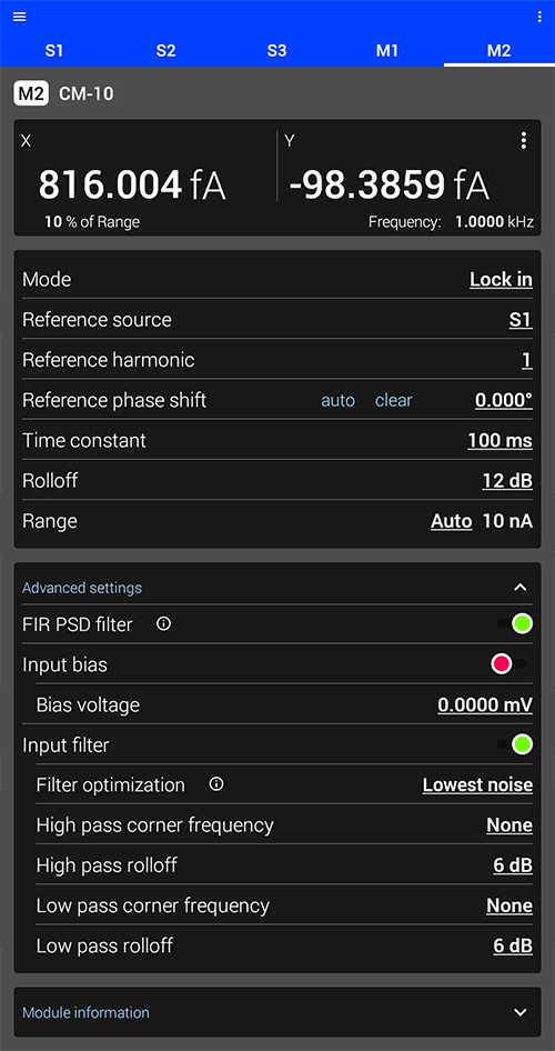 CM-10 module options