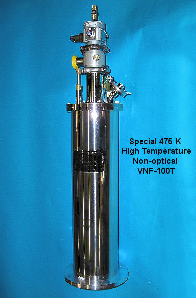 VNF-100HT special 475 K high temperature non-optical cryostat