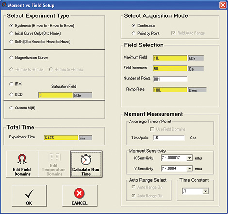 Temperature vs. Moment