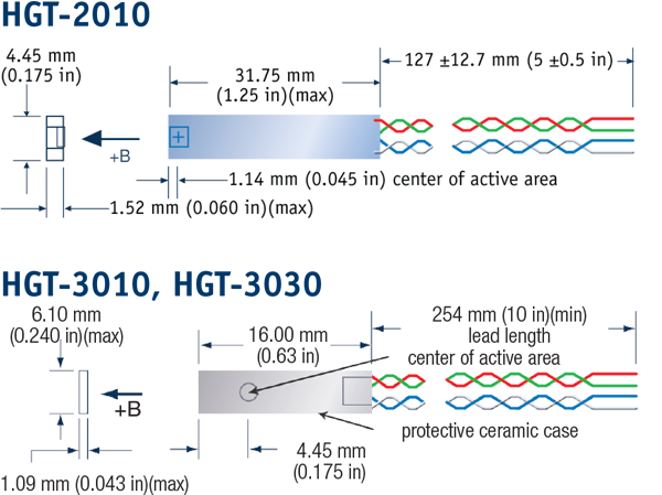 HGT-2010 and HGT-3010/3030 drawings